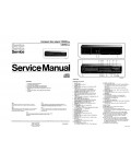 Сервисная инструкция Philips CD-480, CD-482