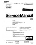 Сервисная инструкция Philips CD-604, CD-614