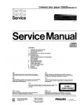Сервисная инструкция Philips CD-630