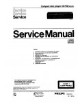 Сервисная инструкция Philips CD-782
