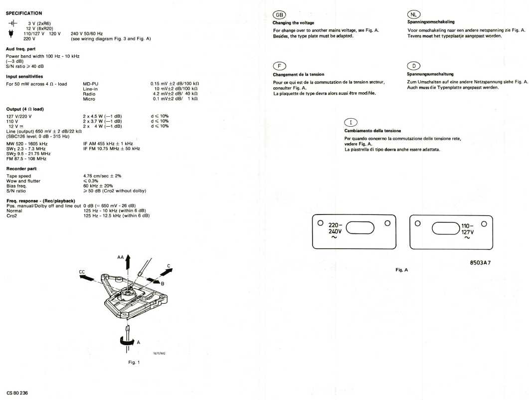 Сервисная инструкция Philips D-8803