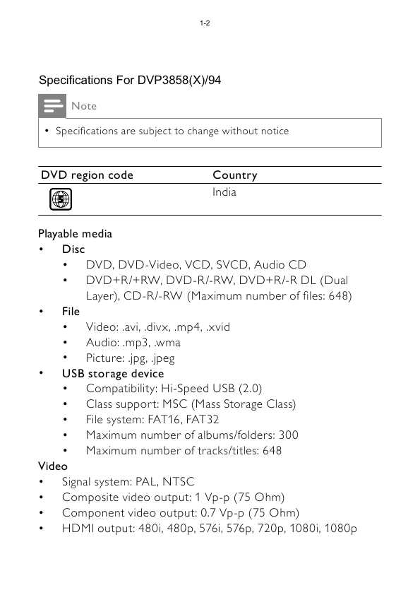 Сервисная инструкция Philips DVP-3858X