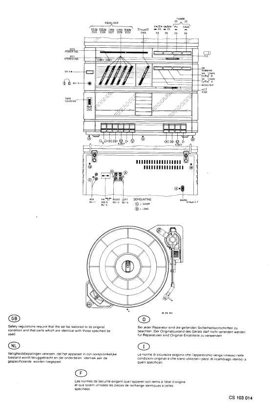 Сервисная инструкция Philips F1652 TAPC