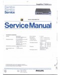 Сервисная инструкция Philips F4224