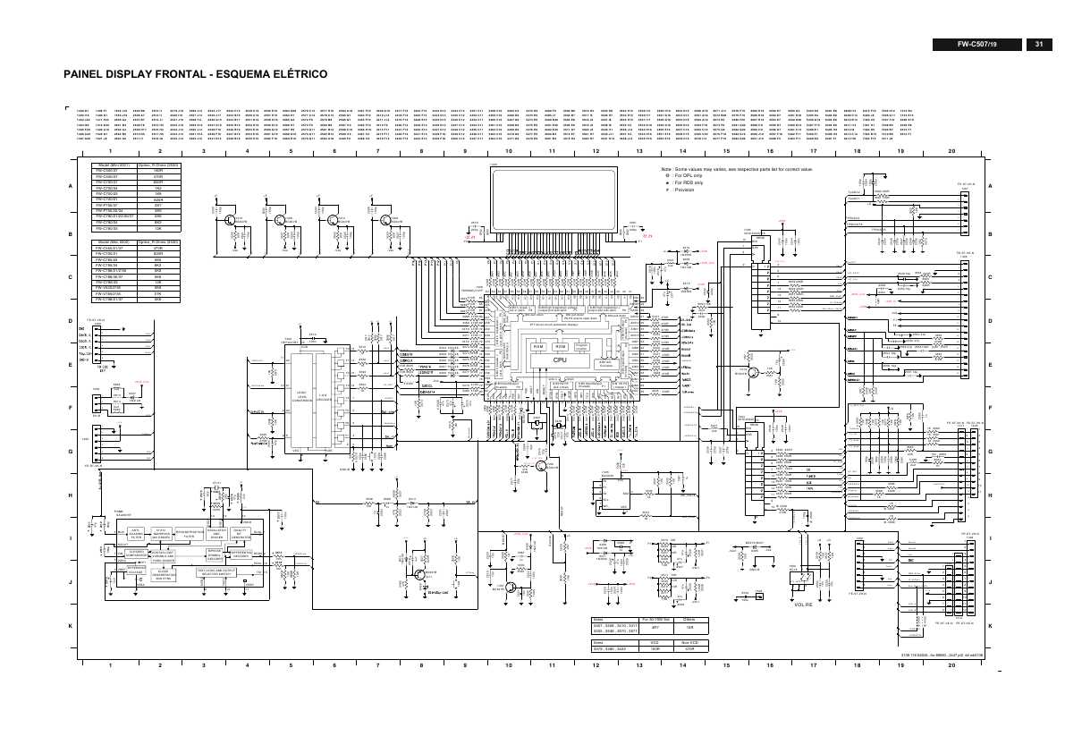 Сервисная инструкция Philips FW-C507