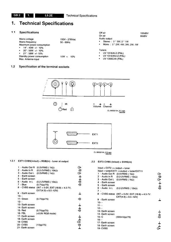 Сервисная инструкция Philips L9.2E chassis