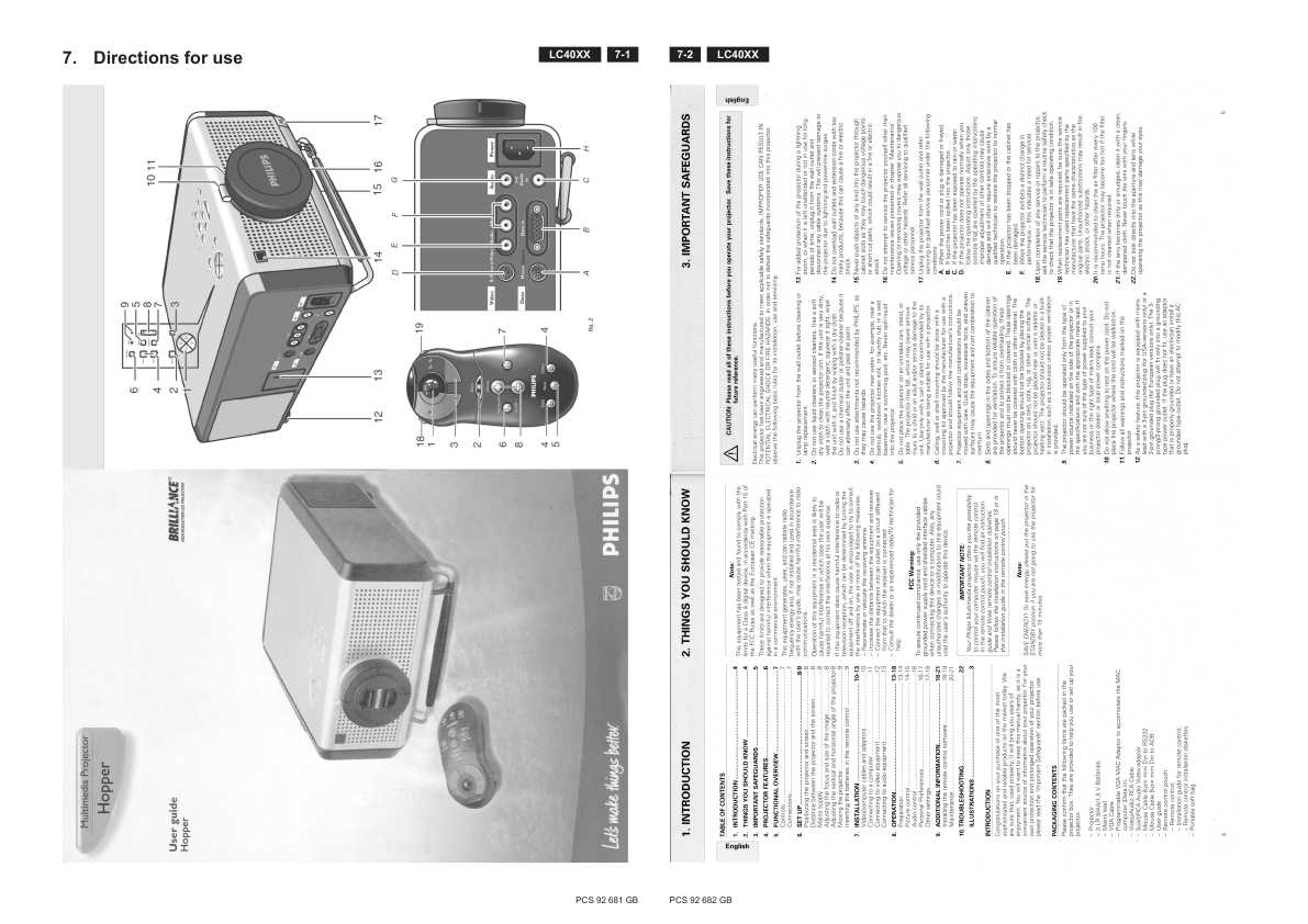 Сервисная инструкция Philips LC-4033