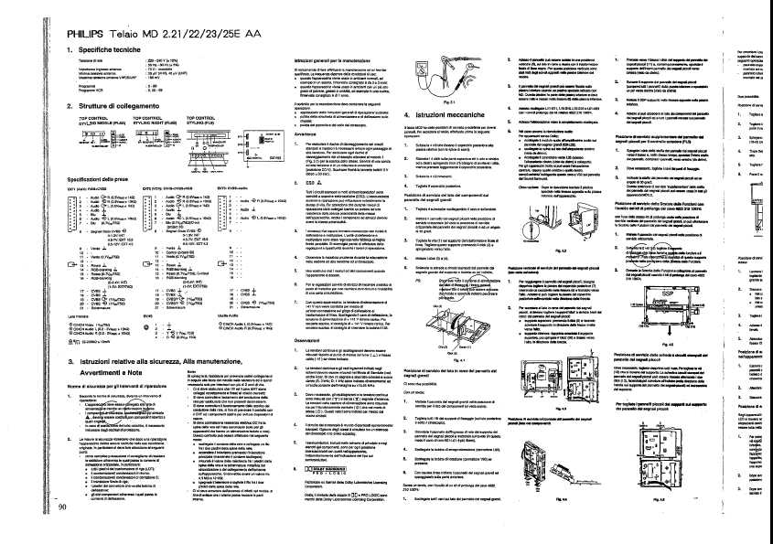 Сервисная инструкция Philips MD2.21E MD2.22E AA 28PT8303