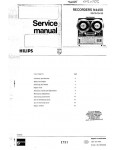 Сервисная инструкция Philips N-4450