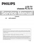Сервисная инструкция Philips PL10.10 22PFL4505D