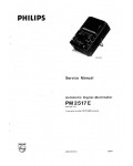 Сервисная инструкция Philips PM-2517E