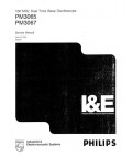 Сервисная инструкция Philips PM-3065, PM-3067