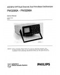 Сервисная инструкция Philips PM-3295A, PM-3296A
