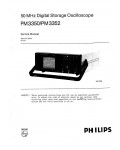 Сервисная инструкция Philips PM-3350, PM-3352