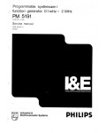 Сервисная инструкция Philips PM-5191