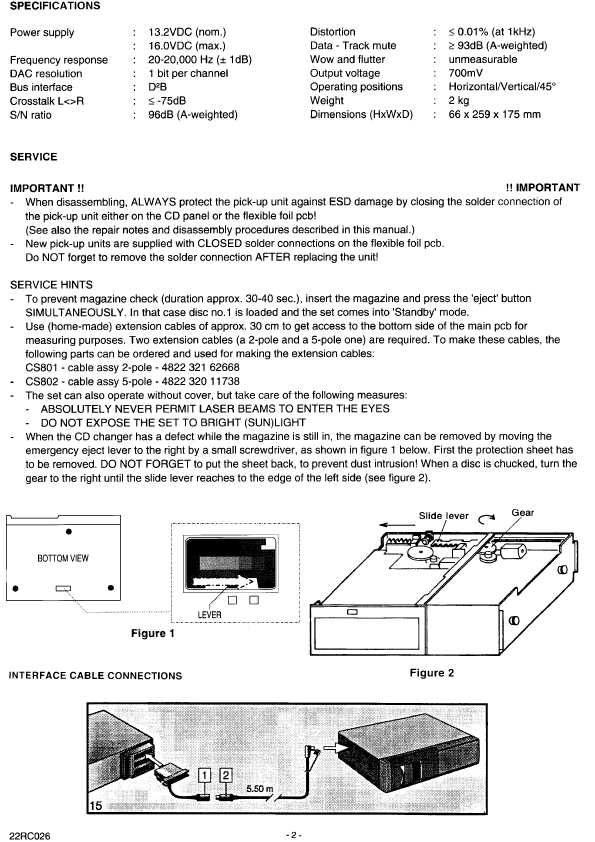 Сервисная инструкция Philips RC-026