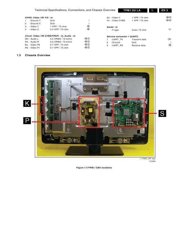 Сервисная инструкция Philips TPM1.2U LA