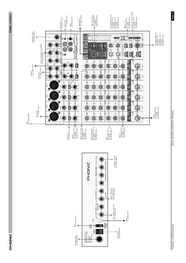 Сервисная инструкция PHONIC HELIX BOARD 12