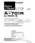 Сервисная инструкция PIONEER A-701R, ARP2520