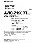 Сервисная инструкция Pioneer AVIC-F20BT, AVIC-Z120BT