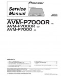 Сервисная инструкция Pioneer AVM-P7000R