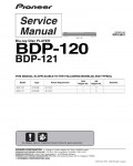 Сервисная инструкция Pioneer BDP-120, BDP-121