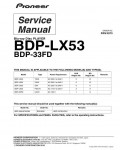 Сервисная инструкция Pioneer BDP-33FD
