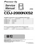 Сервисная инструкция PIONEER CDJ-2000NXS2, RRV4646
