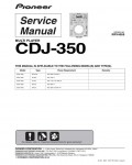Сервисная инструкция Pioneer CDJ-350