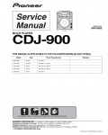 Сервисная инструкция Pioneer CDJ-900