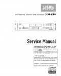 Сервисная инструкция Pioneer CDR-850, RRV2077M