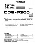 Сервисная инструкция Pioneer CD-VC50
