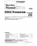 Сервисная инструкция Pioneer CDX-FM623S