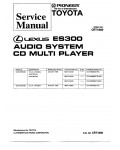 Сервисная инструкция Pioneer CDX-M8066, 8166