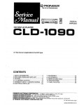 Сервисная инструкция PIONEER CLD-1090