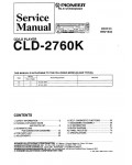 Сервисная инструкция Pioneer CLD-2760K
