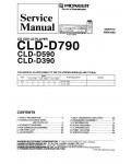 Сервисная инструкция Pioneer CLD-D390, CLD-D590, CLD-D790