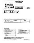 Сервисная инструкция Pioneer CLD-D3V