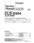 Сервисная инструкция Pioneer CLD-D504, CLD-D580