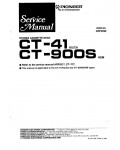 Сервисная инструкция Pioneer CT-41, CT-900S