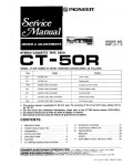 Сервисная инструкция Pioneer CT-50R
