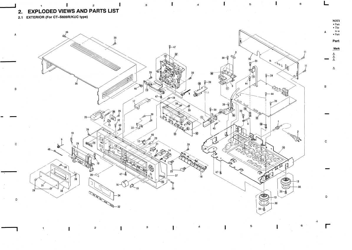 Сервисная инструкция Pioneer CT-S339, CT-S609R