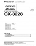 Сервисная инструкция Pioneer CX-3228