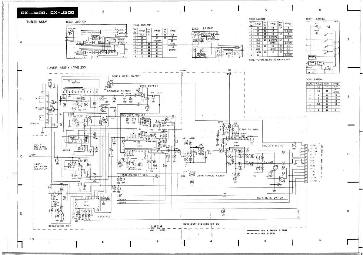 Сервисная инструкция Pioneer CX-J300, CX-J400