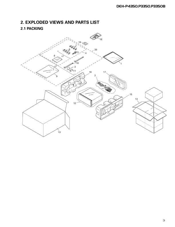 Сервисная инструкция Pioneer DEH-P3350, DEH-P4350