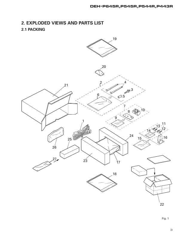 Сервисная инструкция Pioneer DEH-P443R, DEH-P544R, DEH-P545R, DEH-P645R