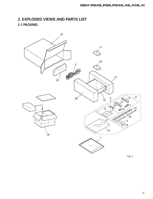 Сервисная инструкция Pioneer DEH-P56, DEH-P545, DEH-P645