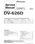 Сервисная инструкция Pioneer DV-626D