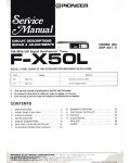 Сервисная инструкция Pioneer F-X50L SCHEMA
