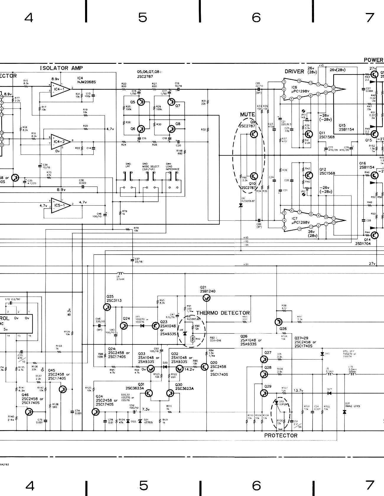 Сервисная инструкция Pioneer GM-1000, GM-2000 SCH